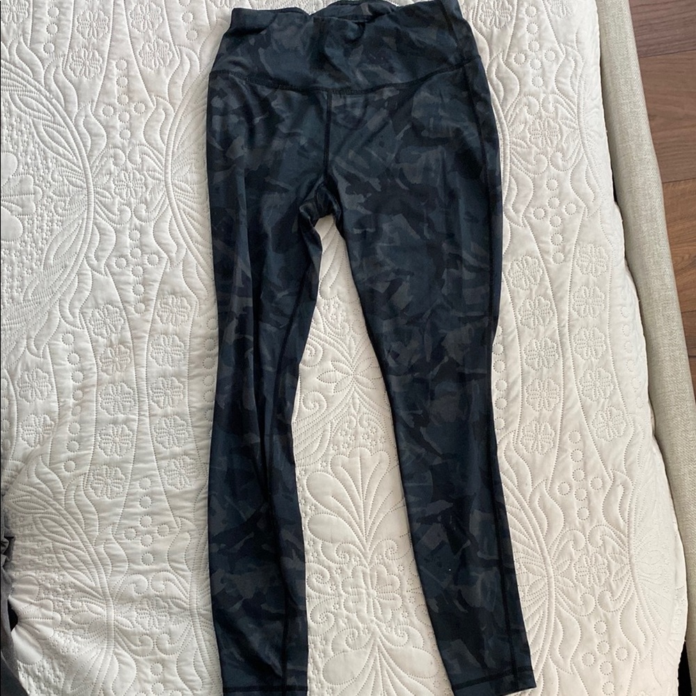 Black Camouflage Leggings